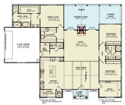 Stapleton Cottage House Plan (B&B)