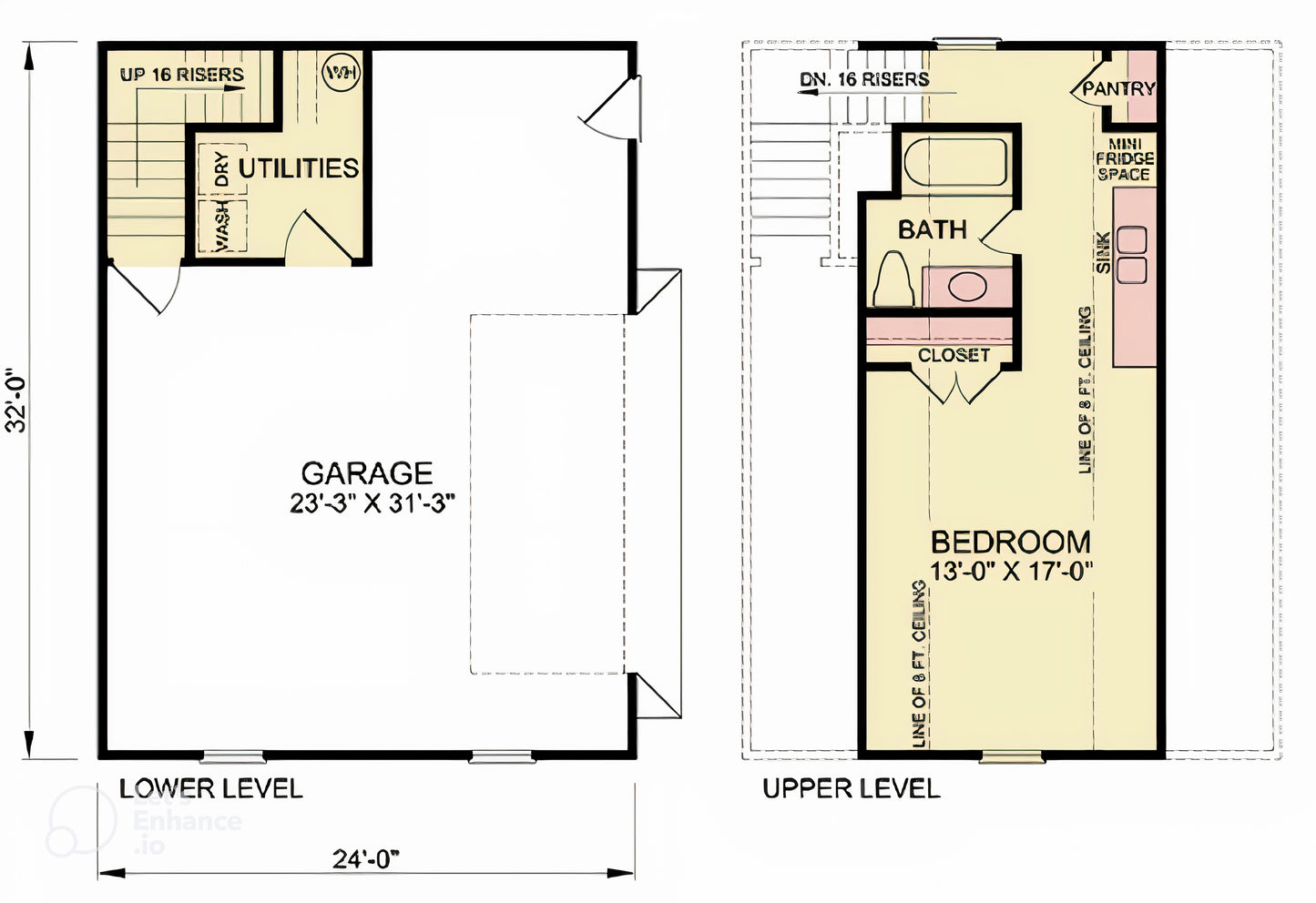 Biscayne Garage Apartment Plan