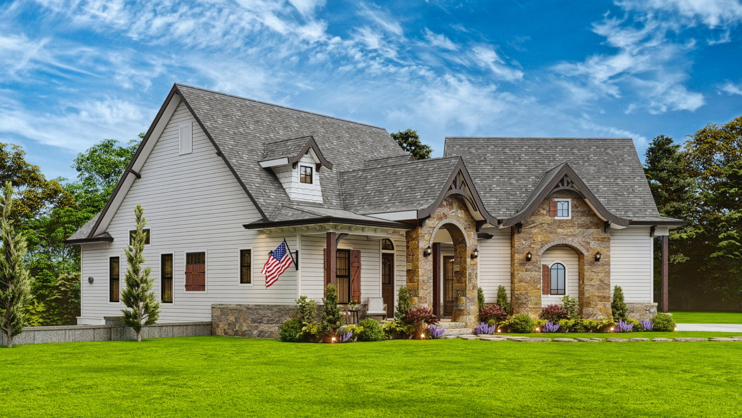 Grist Mill Bungalow House Plan