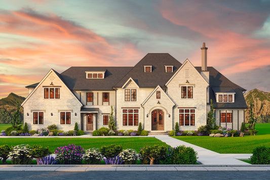 Brickstone Manor House Plan