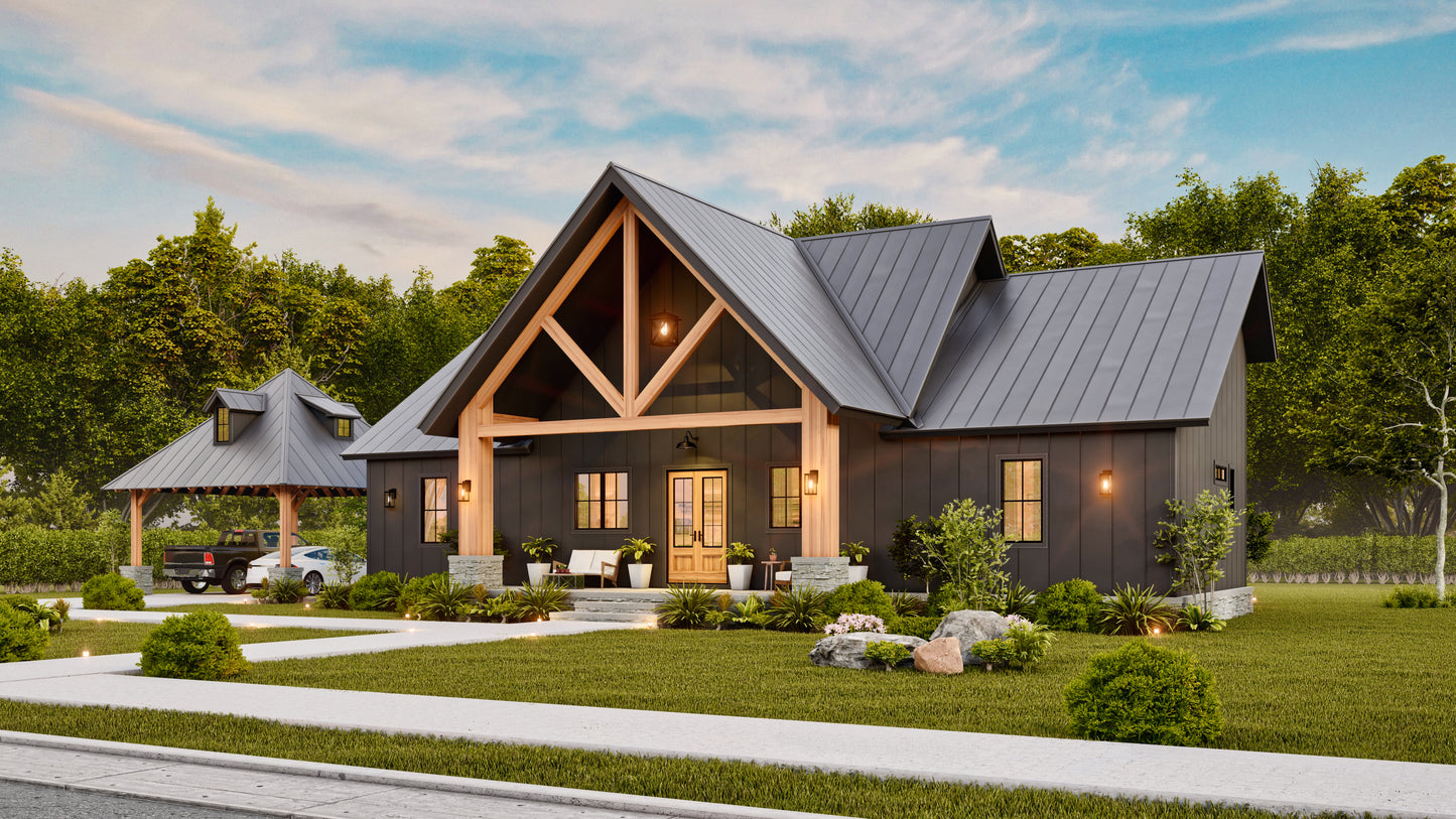 Haystack House Plan