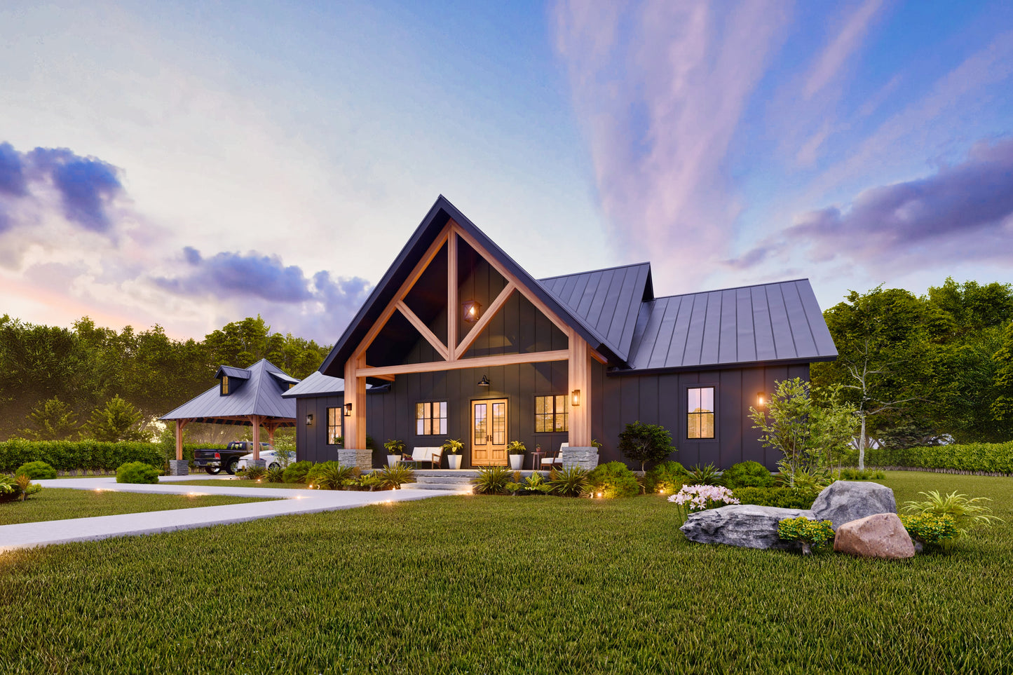 Haystack House Plan