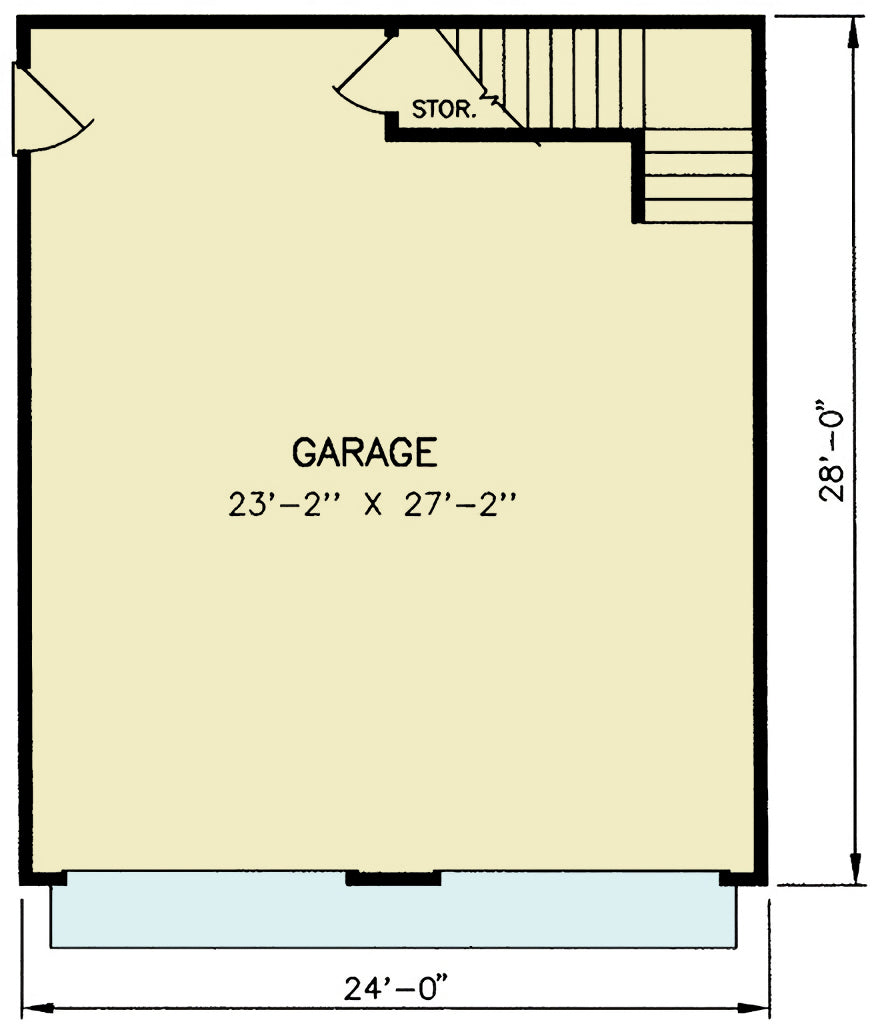 Mercury Garage Plan