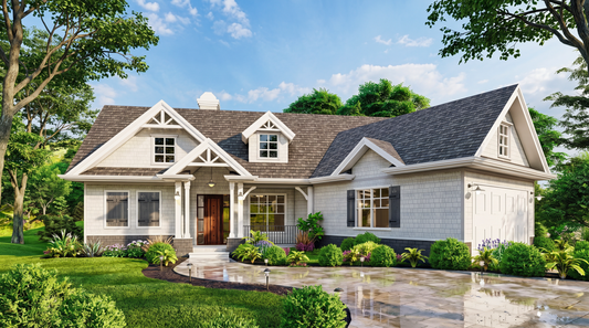 19010 Montana Cabin B House Plan