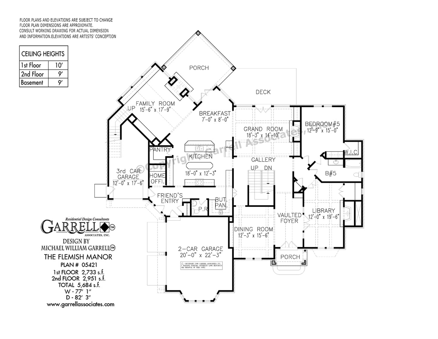 Fleming Manor House Plan