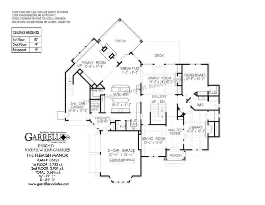 Fleming Manor House Plan
