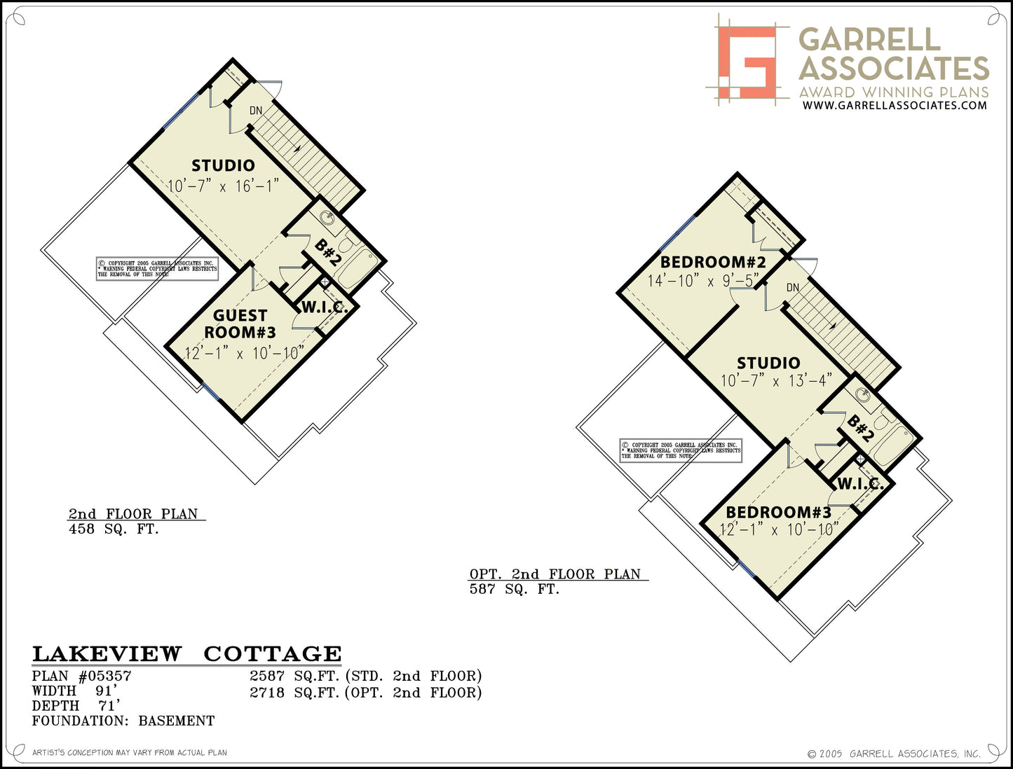 OPTIONAL 2nd FLOOR PLAN - 05357 Floor_Plan