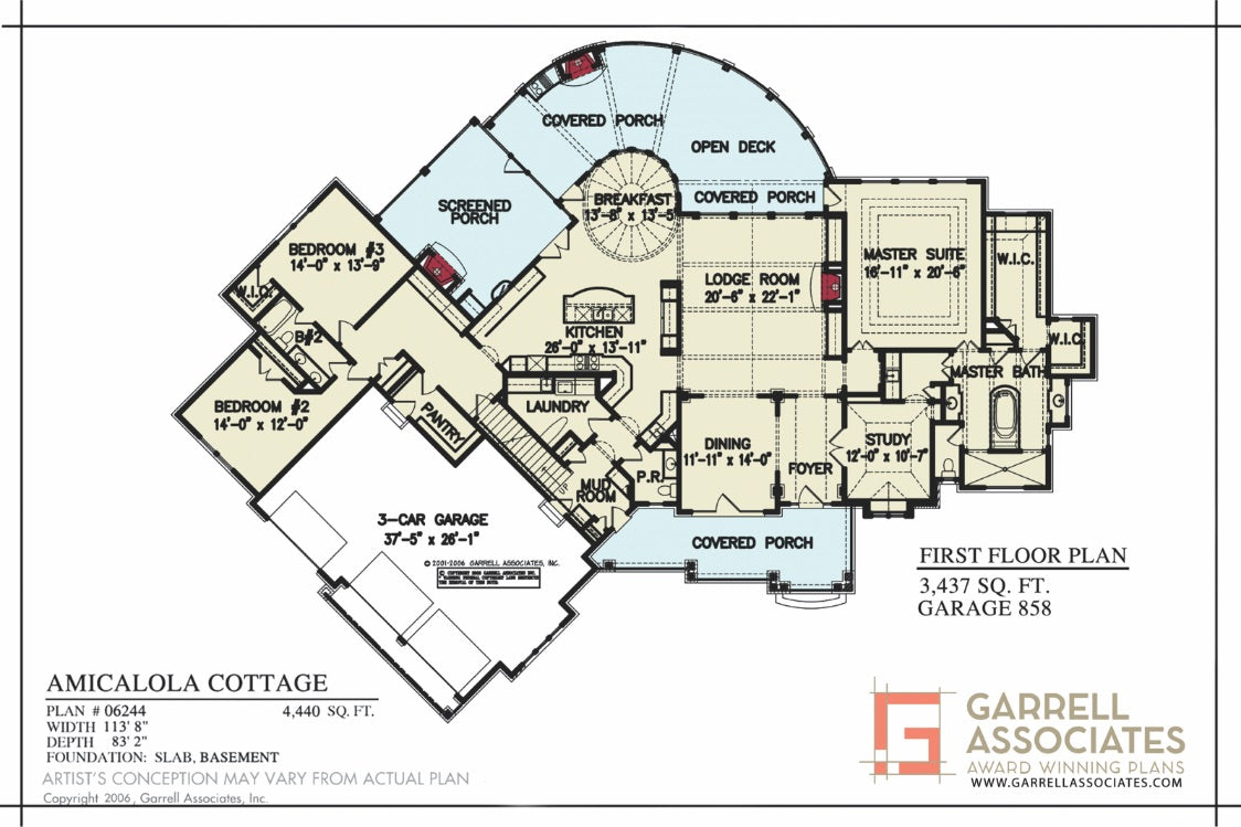 1st FLOOR PLAN - 06244 Floor_Plan