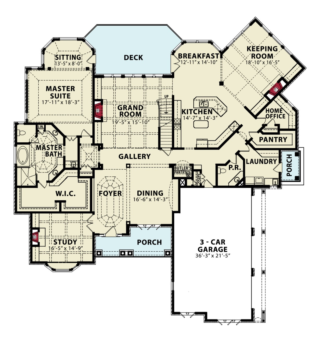 1st FLOOR PLAN - 07290 Floor_Plan