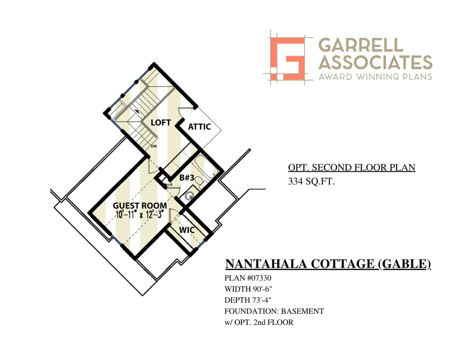 OPTIONAL 2nd FLOOR PLAN - 07330 Floor_Plan