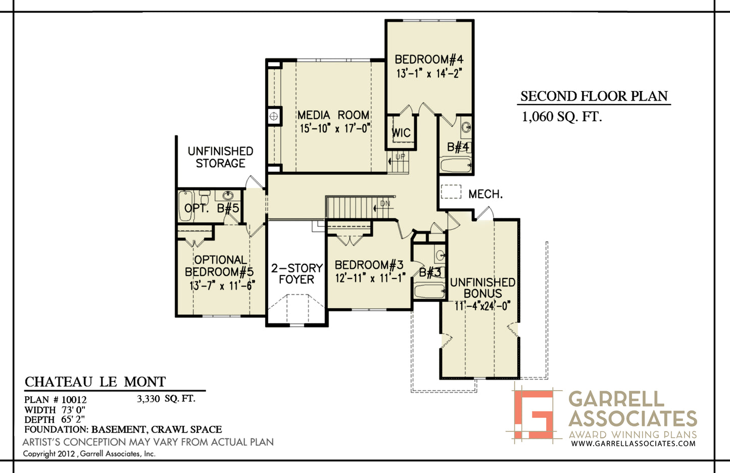 2nd FLOOR PLAN - 10012 Floor_Plan