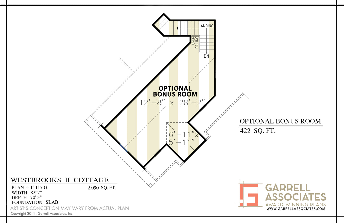 OPTIONAL 2nd FLOOR PLAN - 11117G Floor_Plan