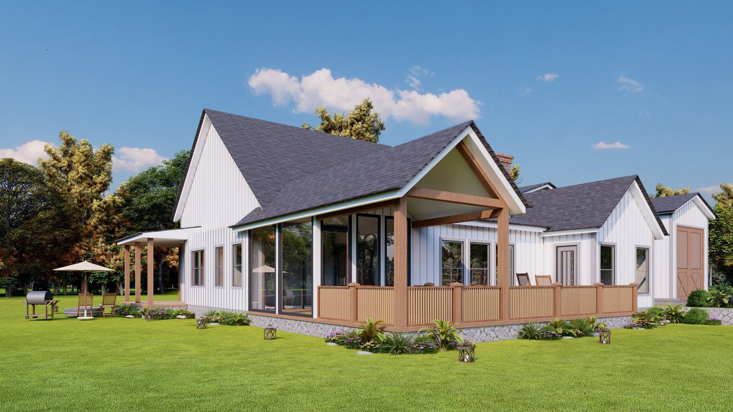 Modern Farm Barndominium