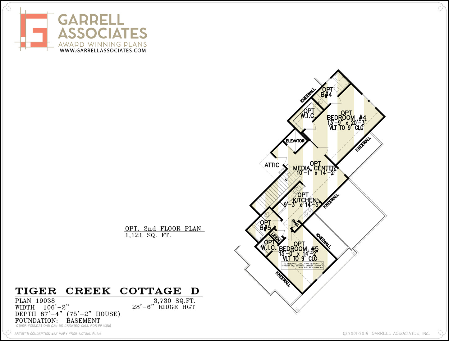OPTIONAL 2nd FLOOR PLAN - 19038 Floor_Plan