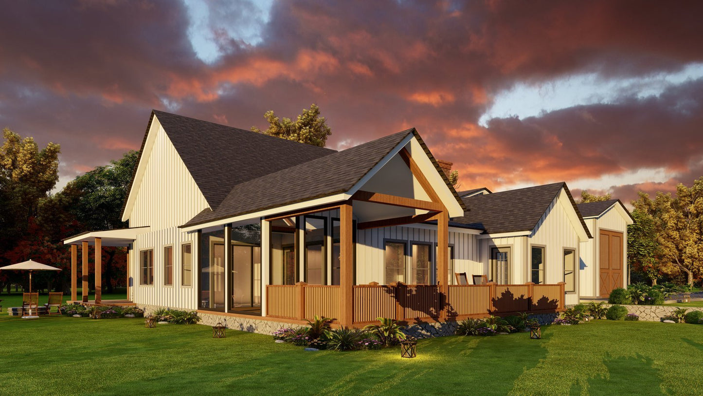 Modern Farm Barndominium
