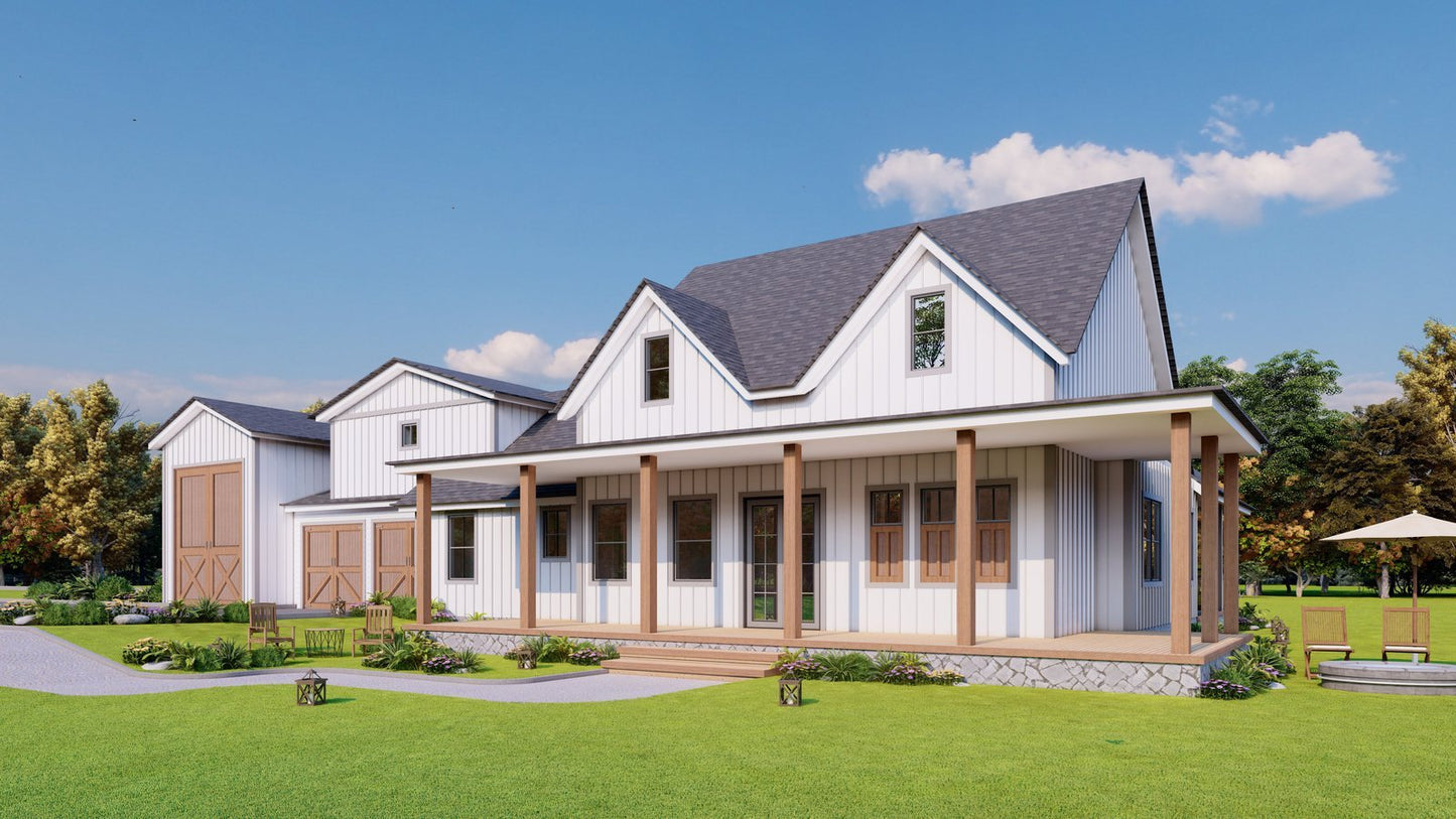 Modern Farm Barndominium