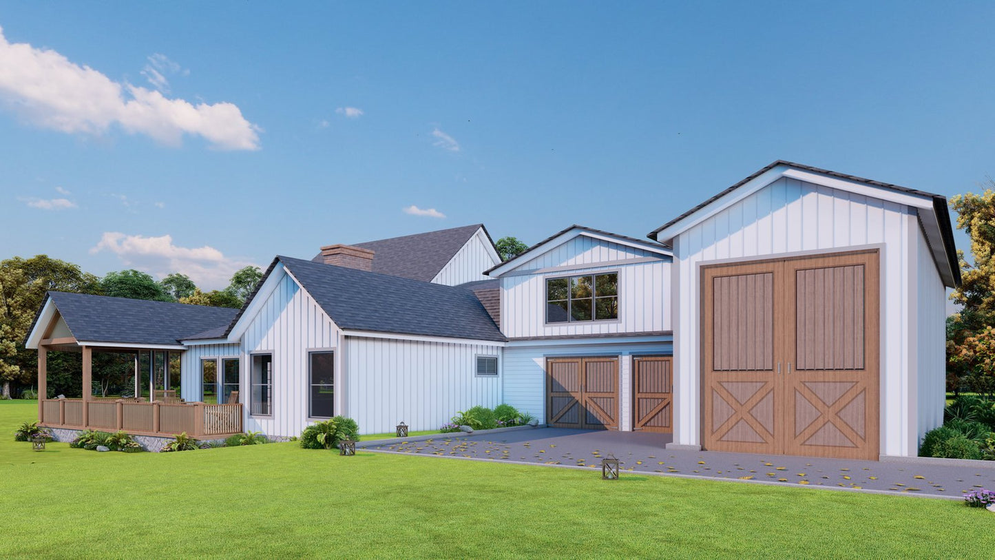 Modern Farm Barndominium