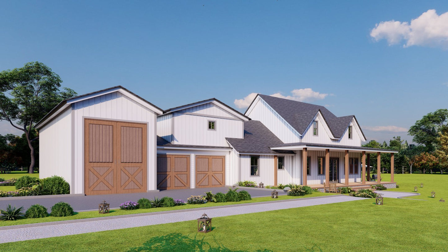 Modern Farm Barndominium