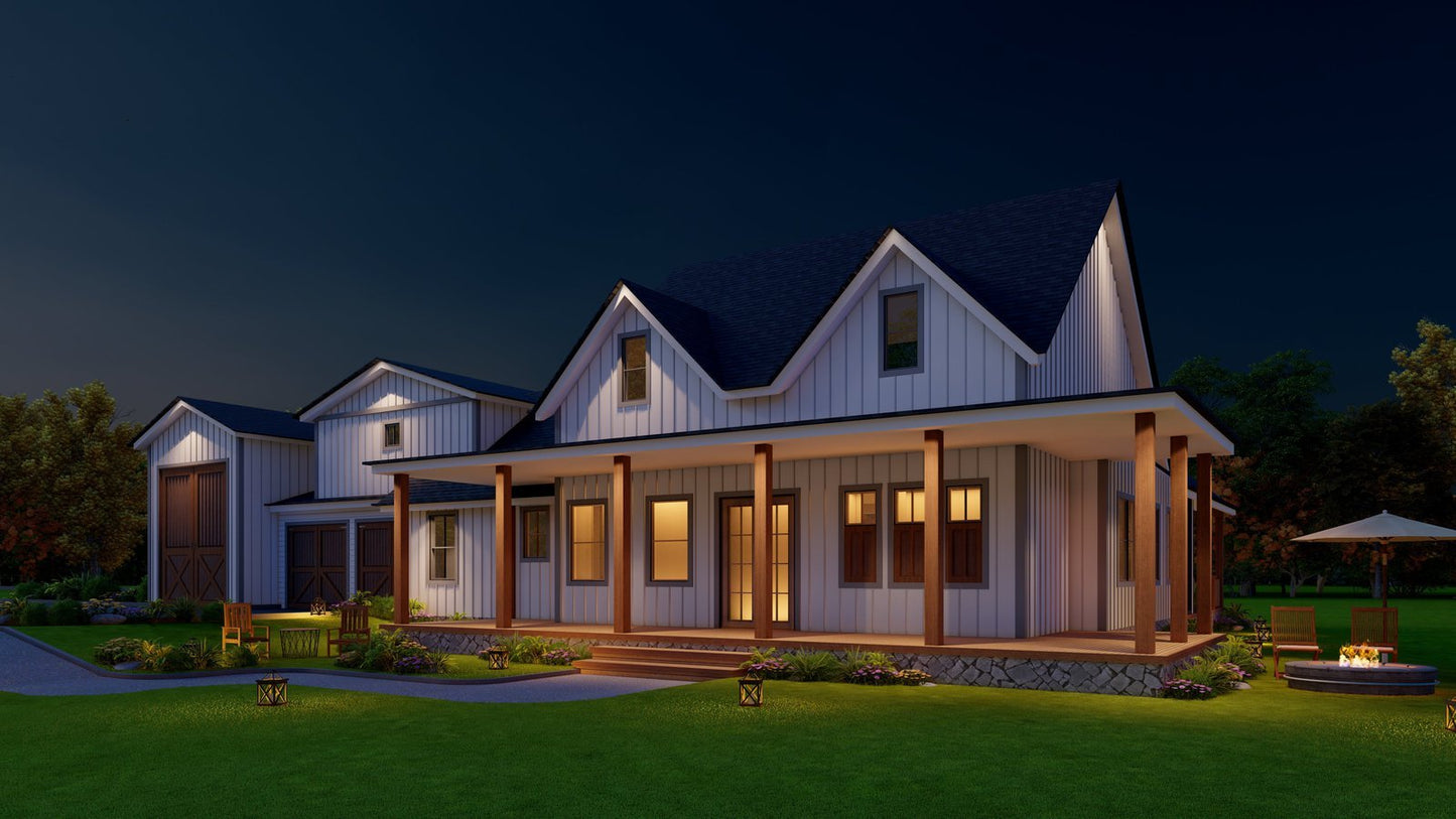 Modern Farm Barndominium