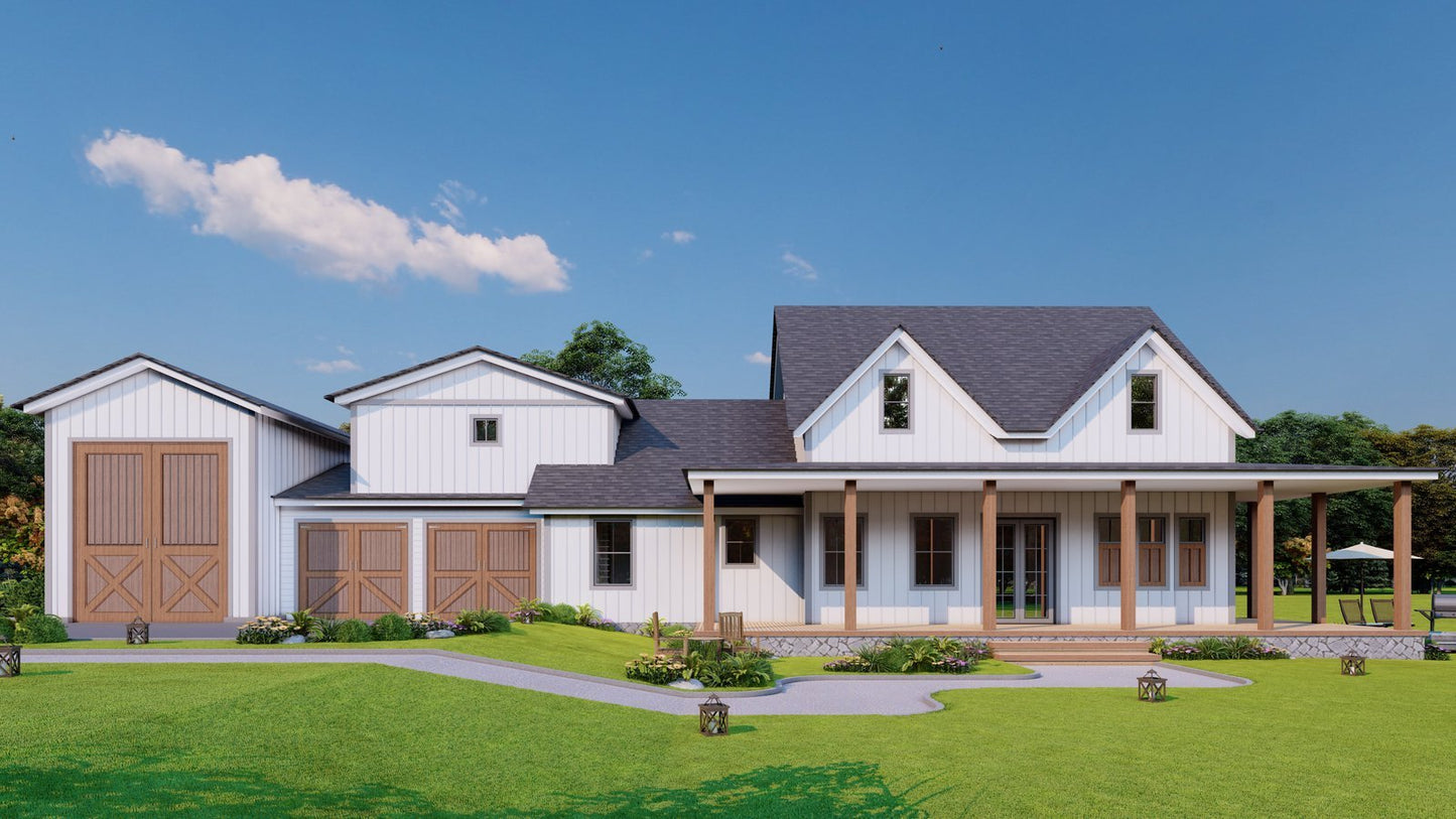 Modern Farm Barndominium