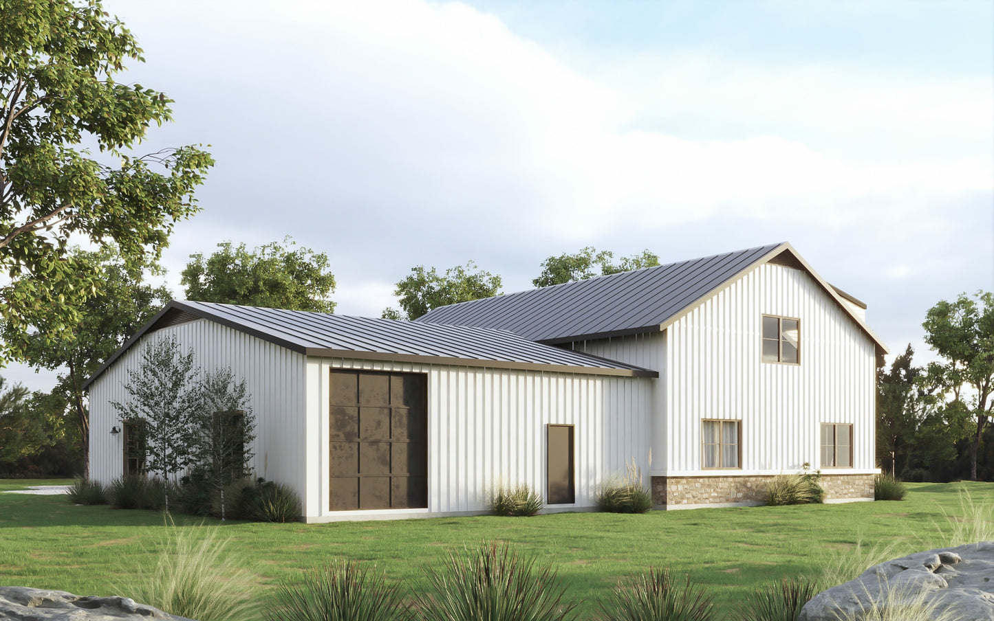 Modern Barndominium