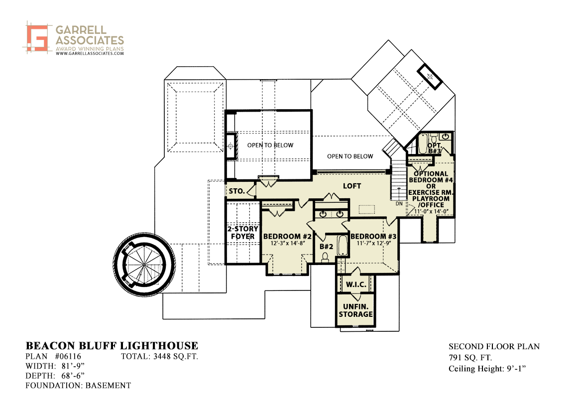 The Beacon Bluff Lighthouse