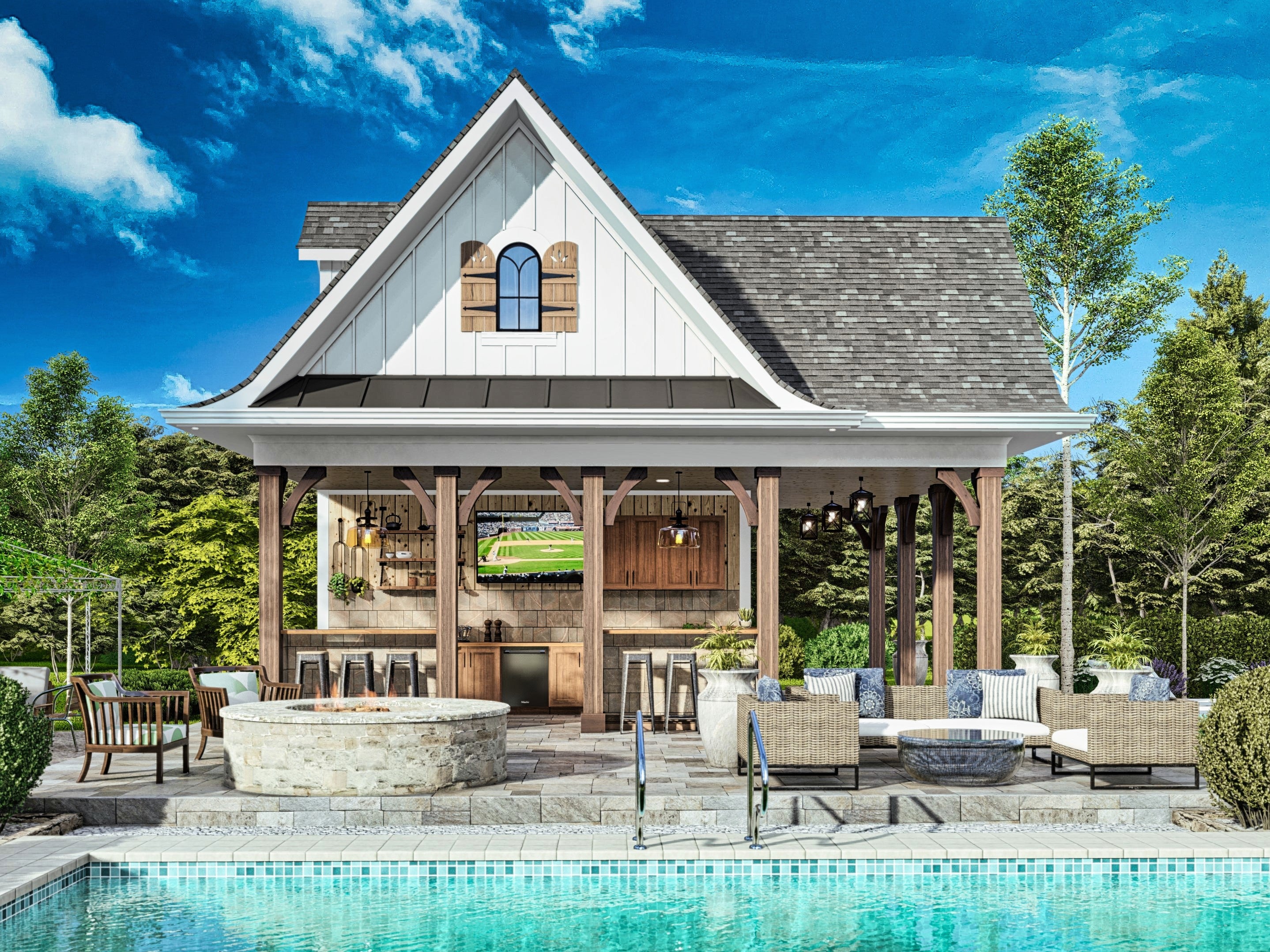 Tranquility Pool Cabana – garrellassociates