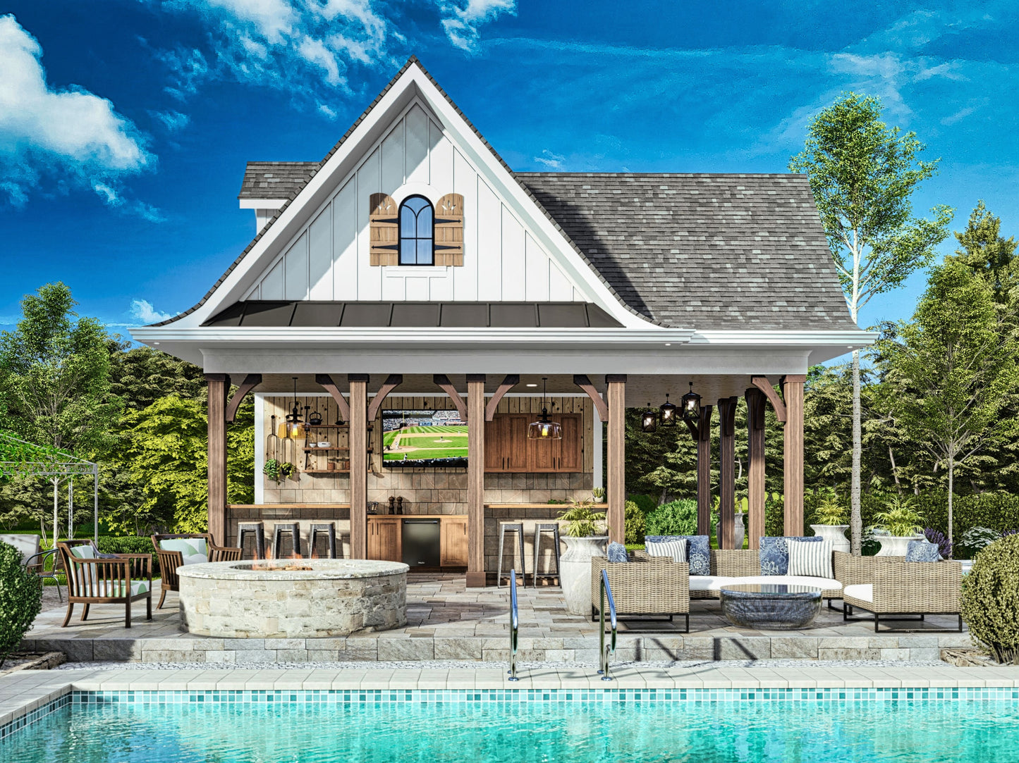 Tranquility Pool Cabana