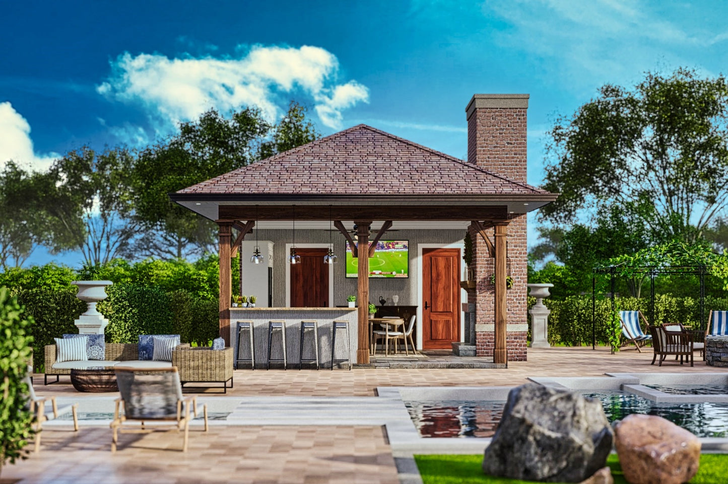 Edenshire Pool House