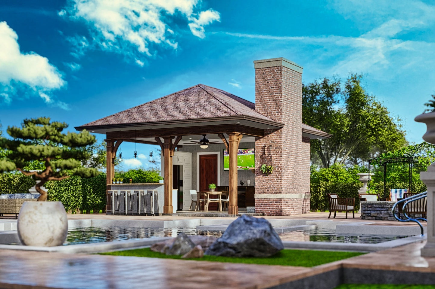Edenshire Pool House