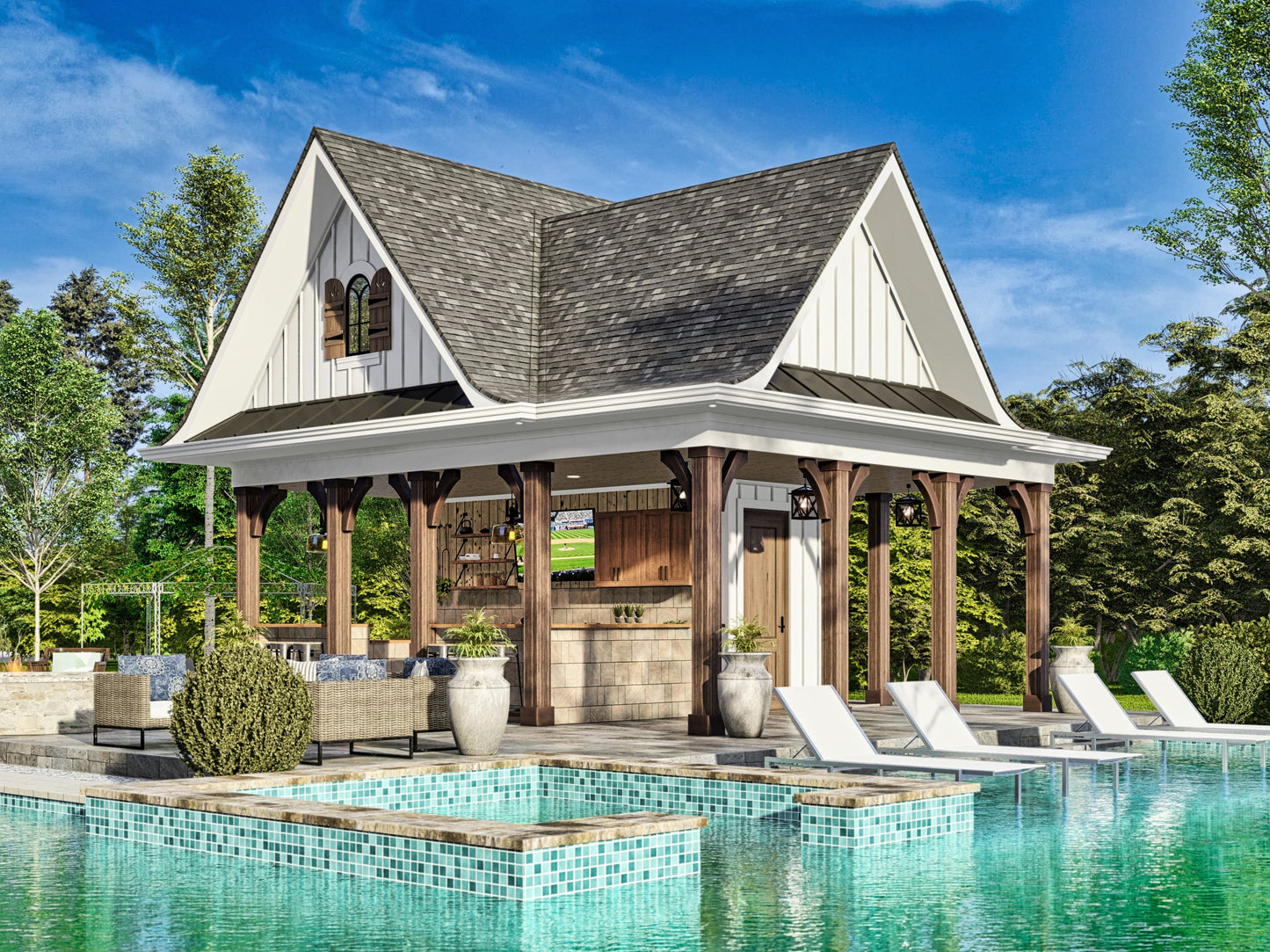 Tranquility Pool Cabana