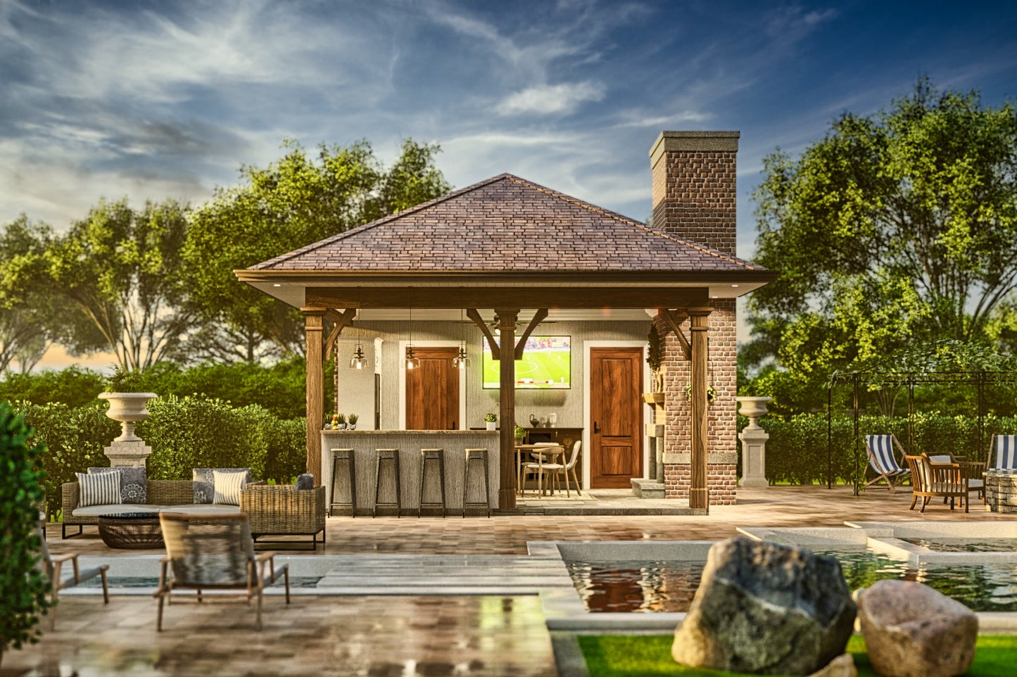 Edenshire Pool House