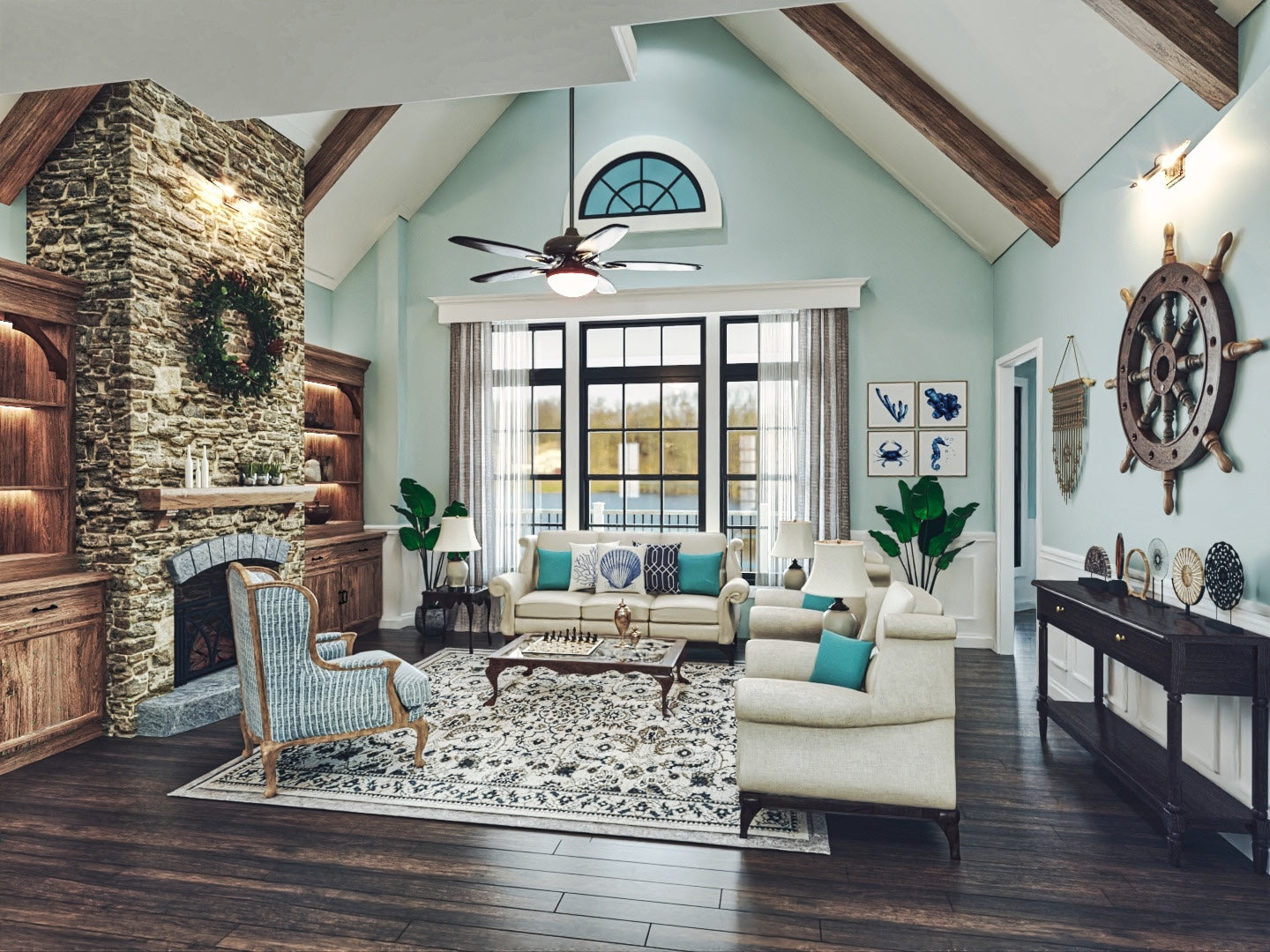 The Beacon Bluff Lighthouse