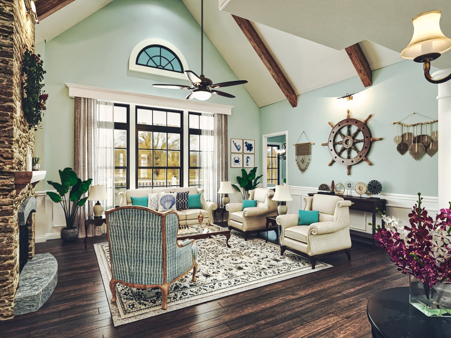 The Beacon Bluff Lighthouse