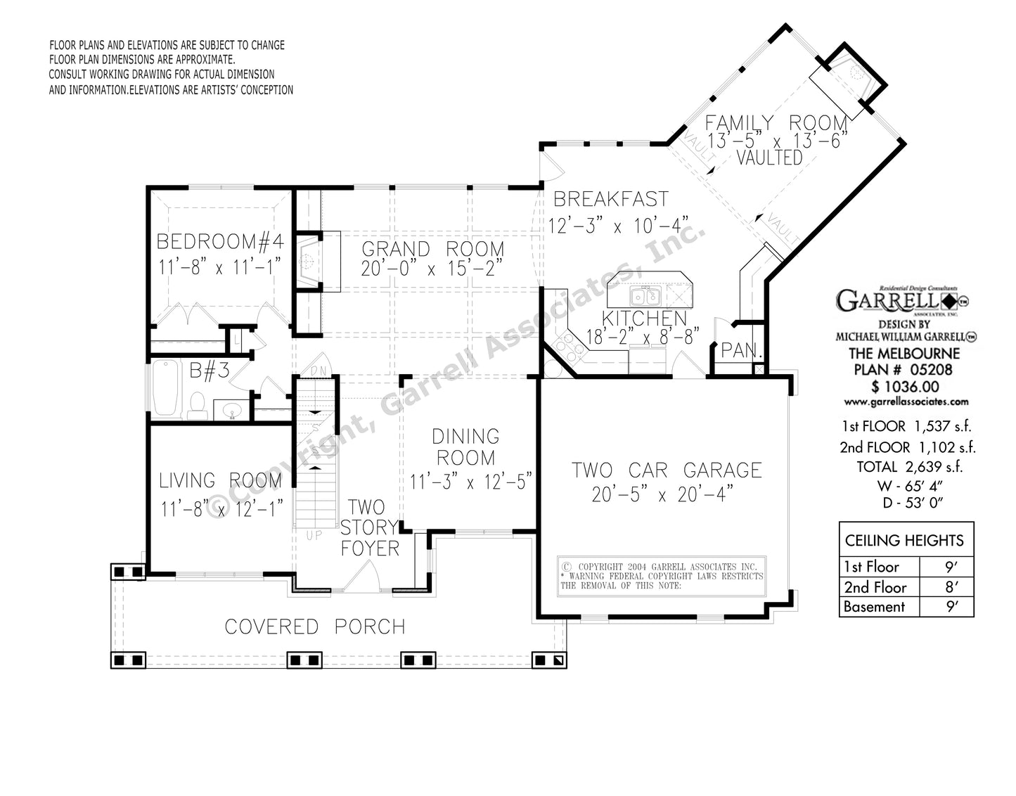1st FLOOR PLAN - 05208 Floor_Plan