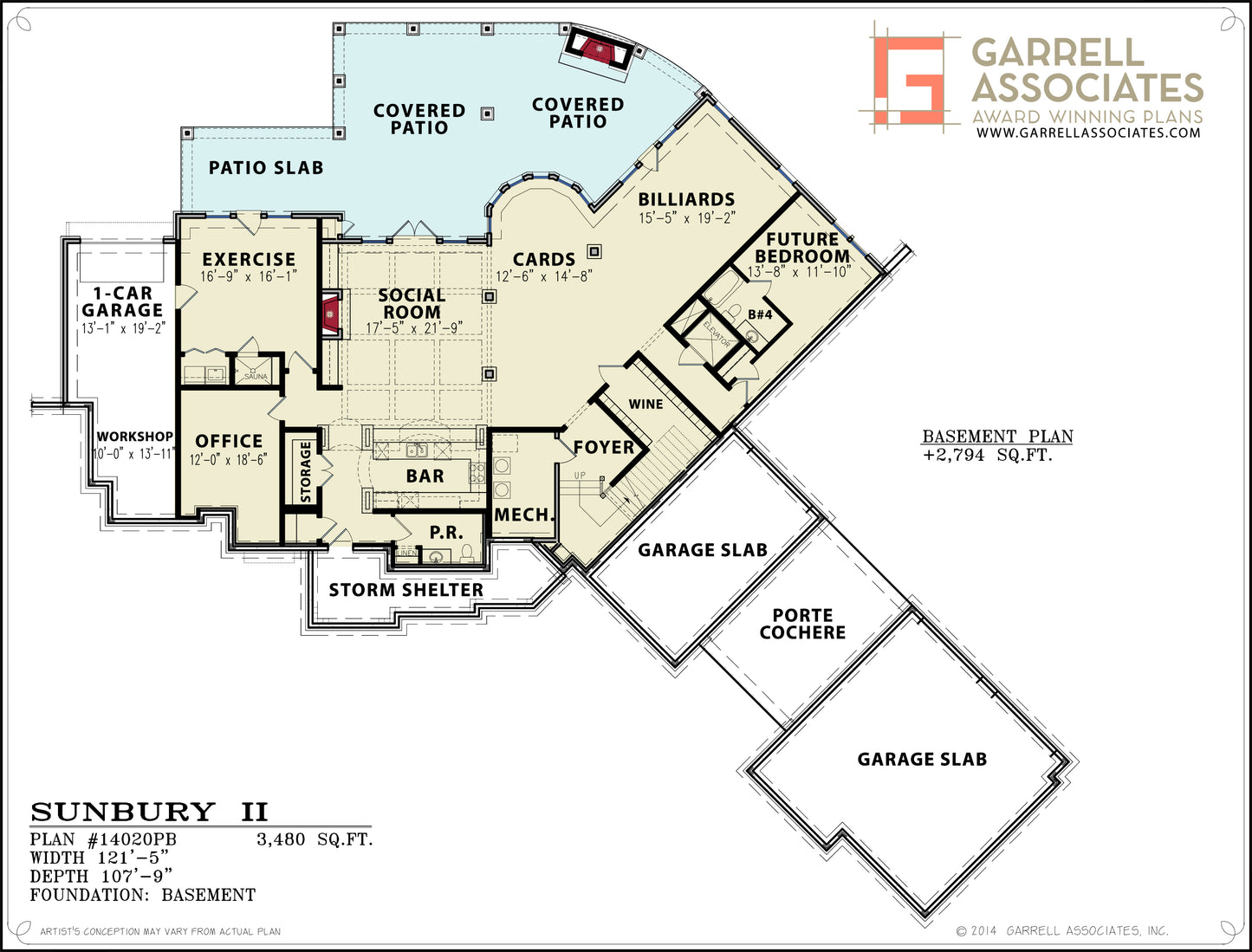 BASEMENT FLOOR PLAN - 14020 Floor_Plan