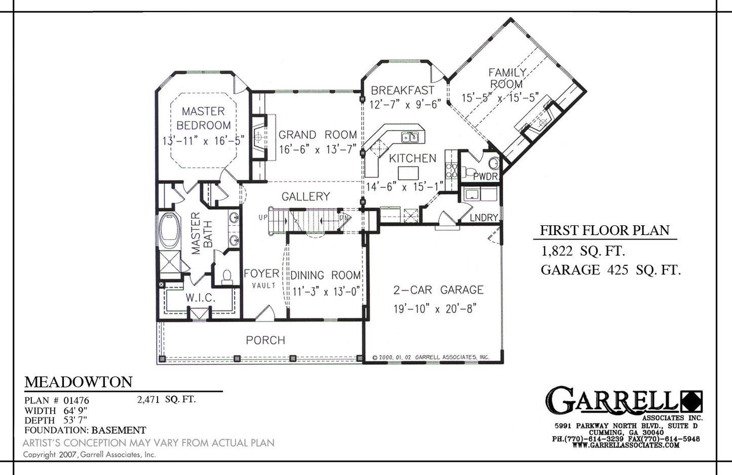 1st FLOOR PLAN - 01476 Floor_Plan