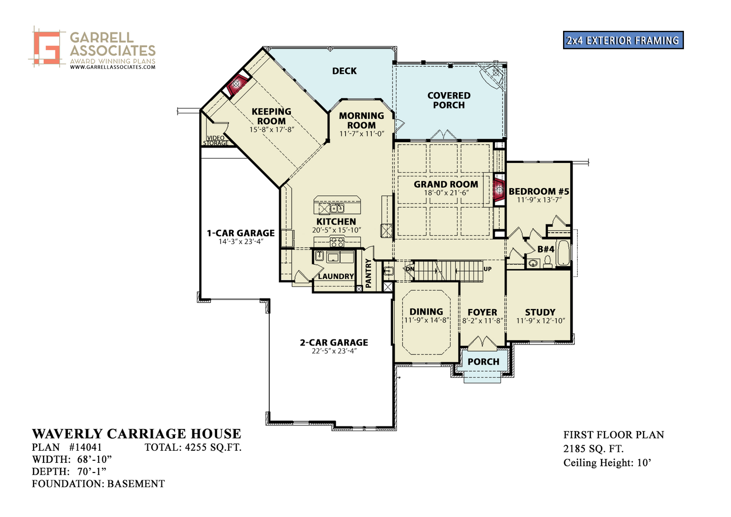 Waverly Carriage House Plan