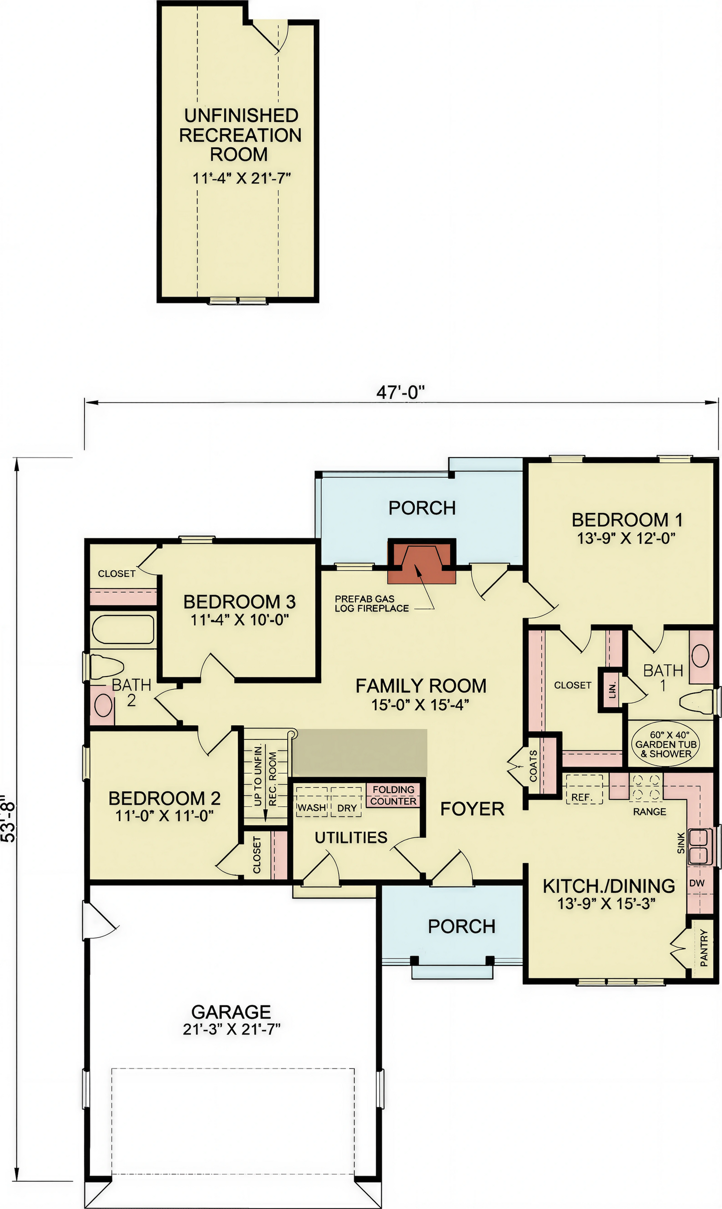 Faxon House Plan