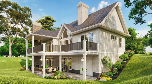 19010 Montana Cabin B House Plan