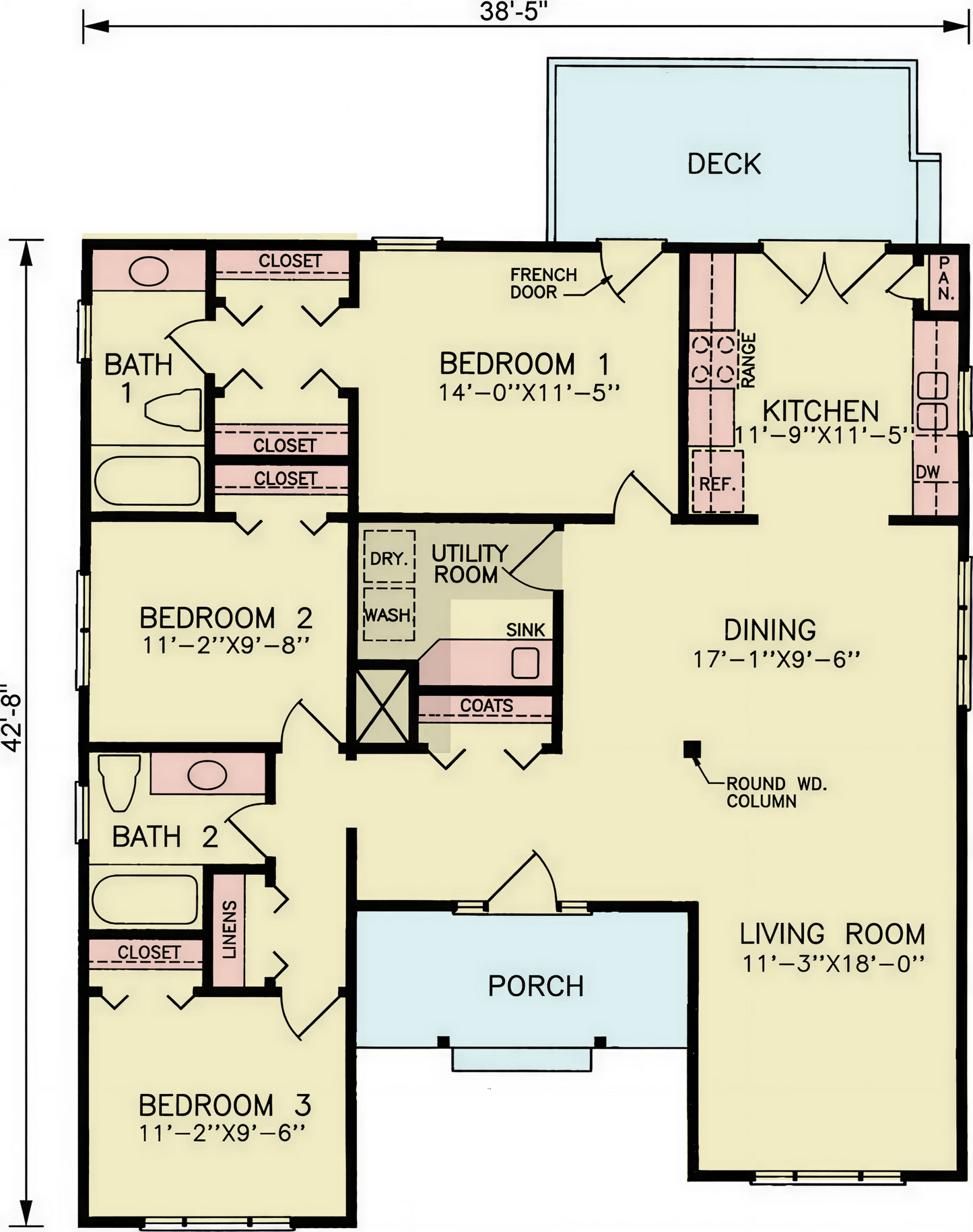 Taylor House Floor Plan