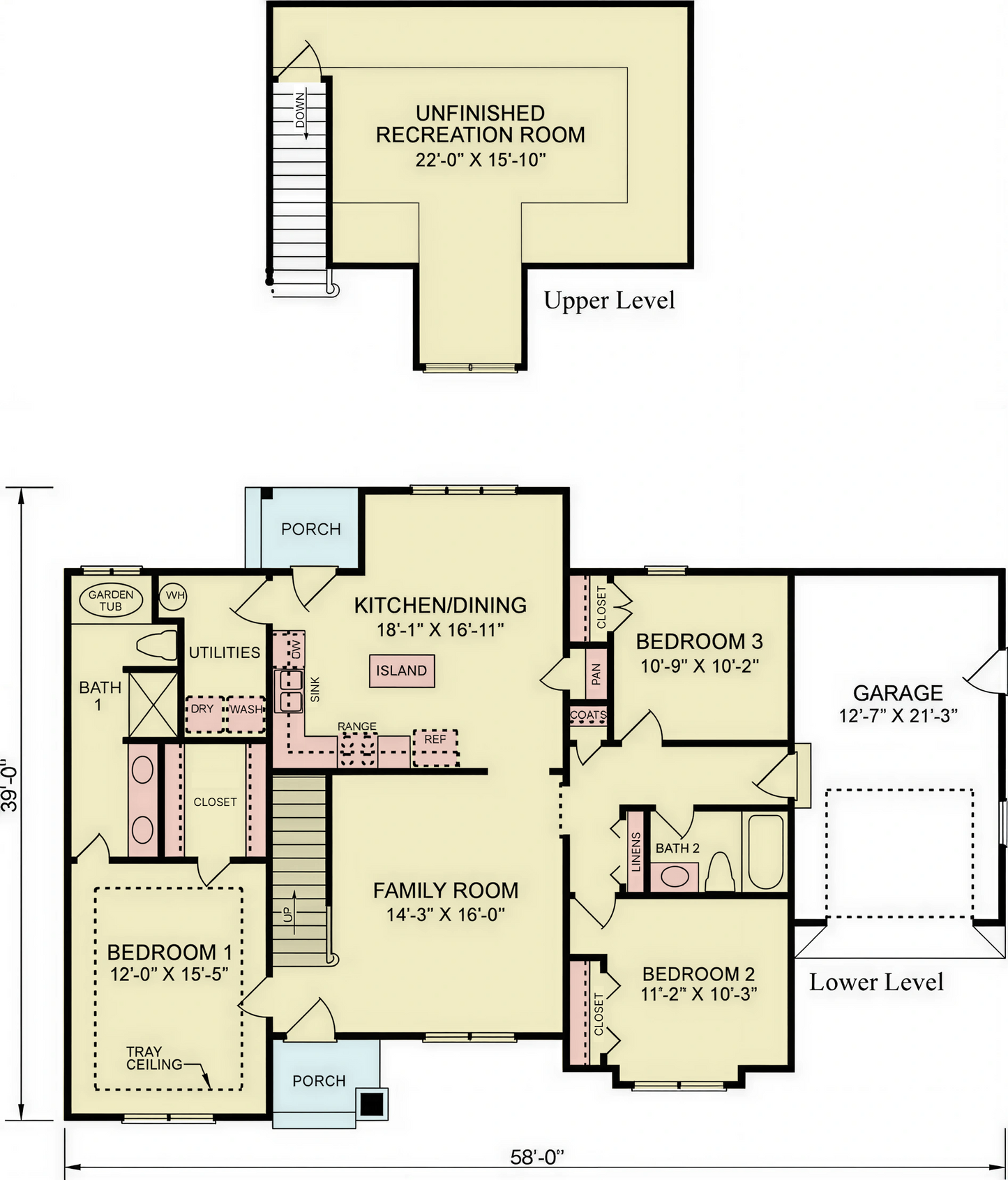 Wade House Floor Plan