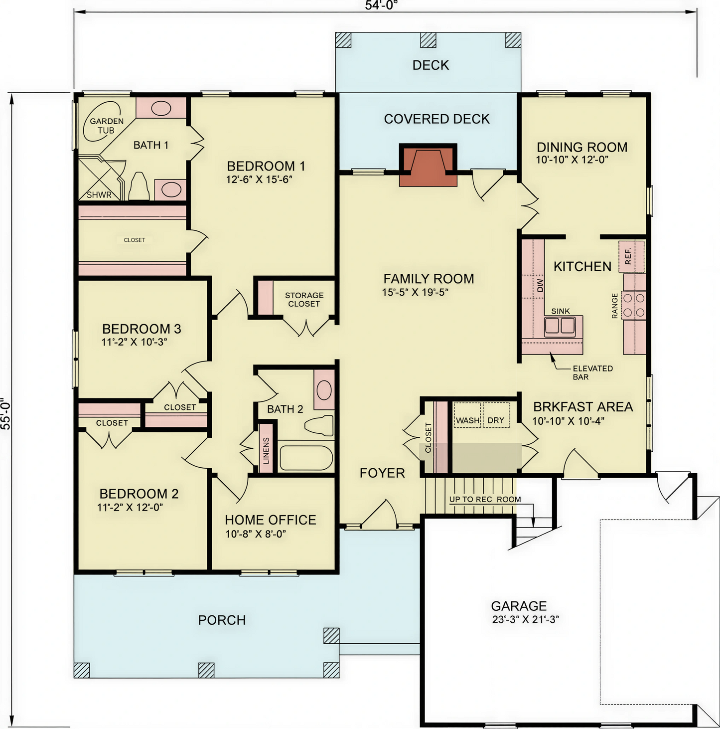 Madison House Floor Plan