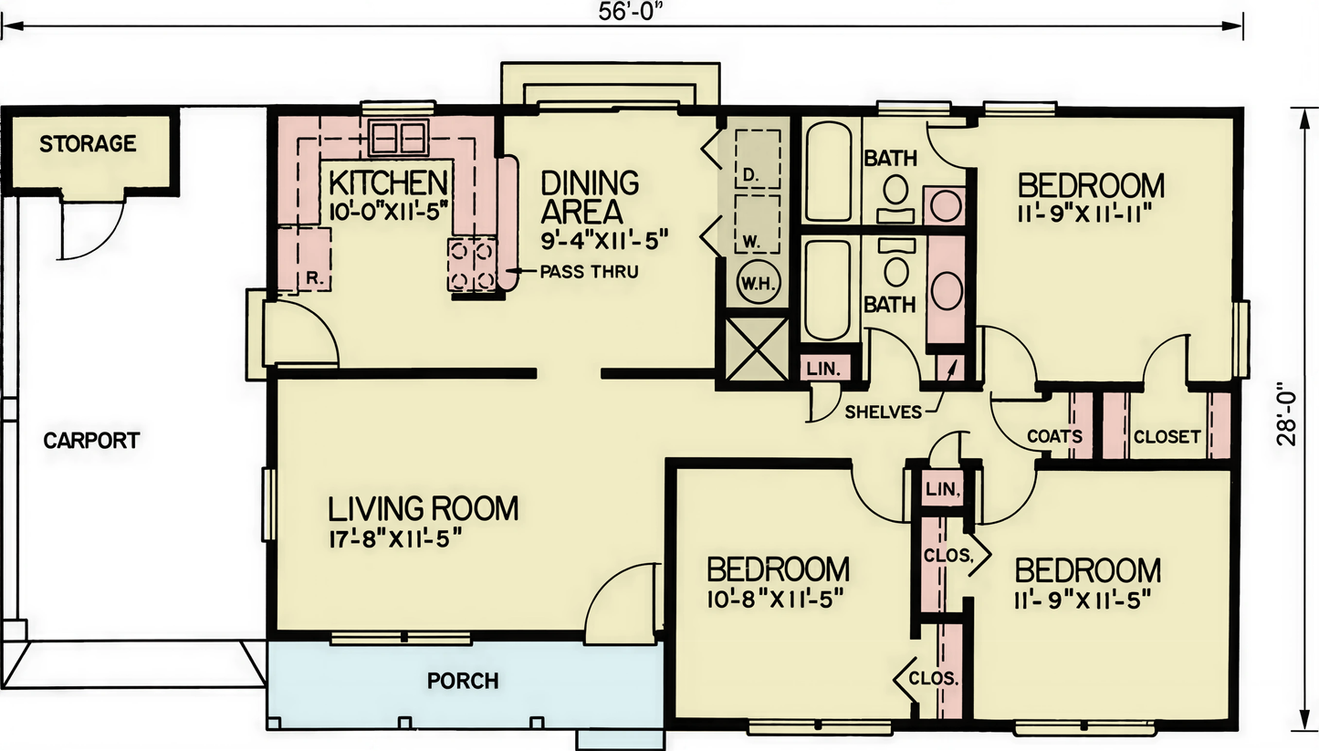 Caine House Plan