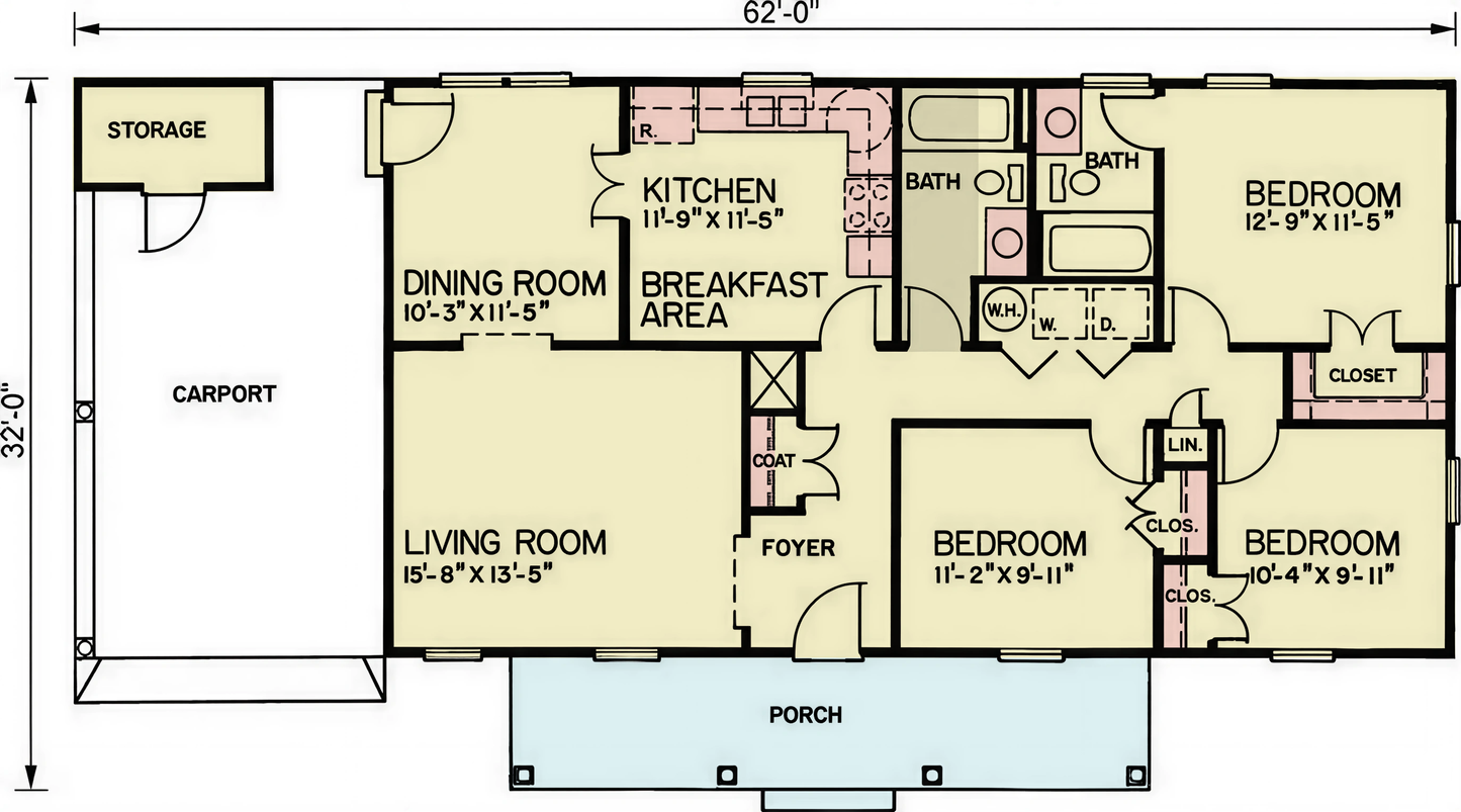 Burley House Plan