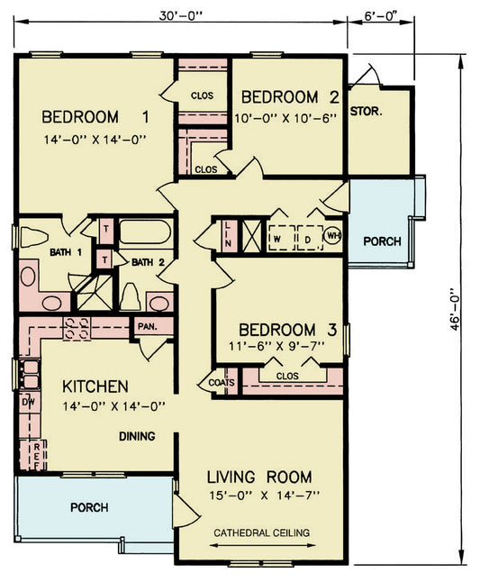 Chandler 2 House Plan