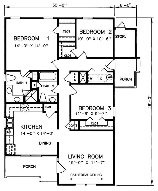 Chandler 2 House Plan