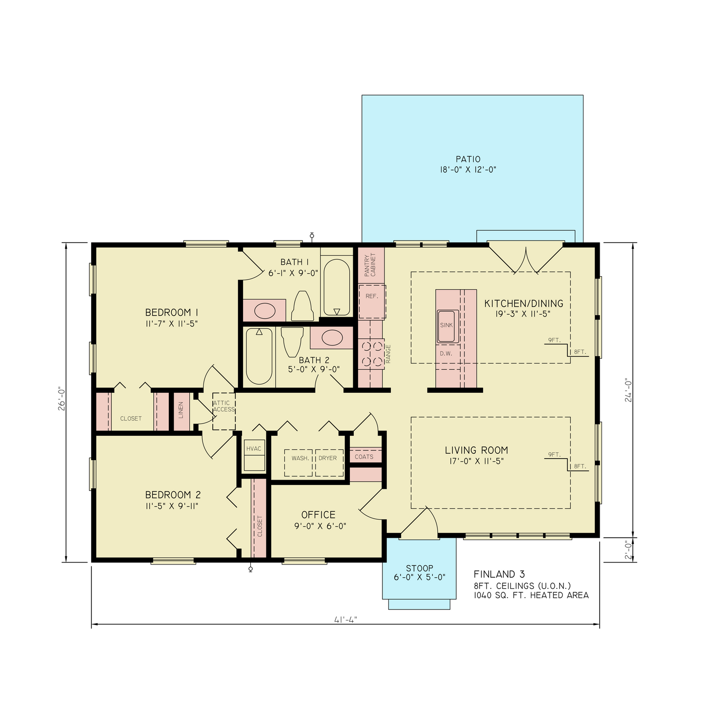Finland 3 House Plan