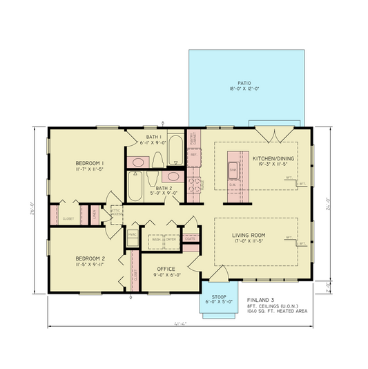 Finland 3 House Plan