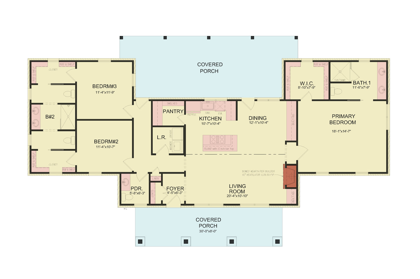 Wells Manor House Plan